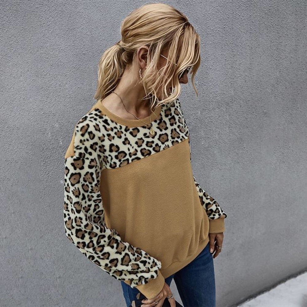 Round collar long sleeve normal Pullover